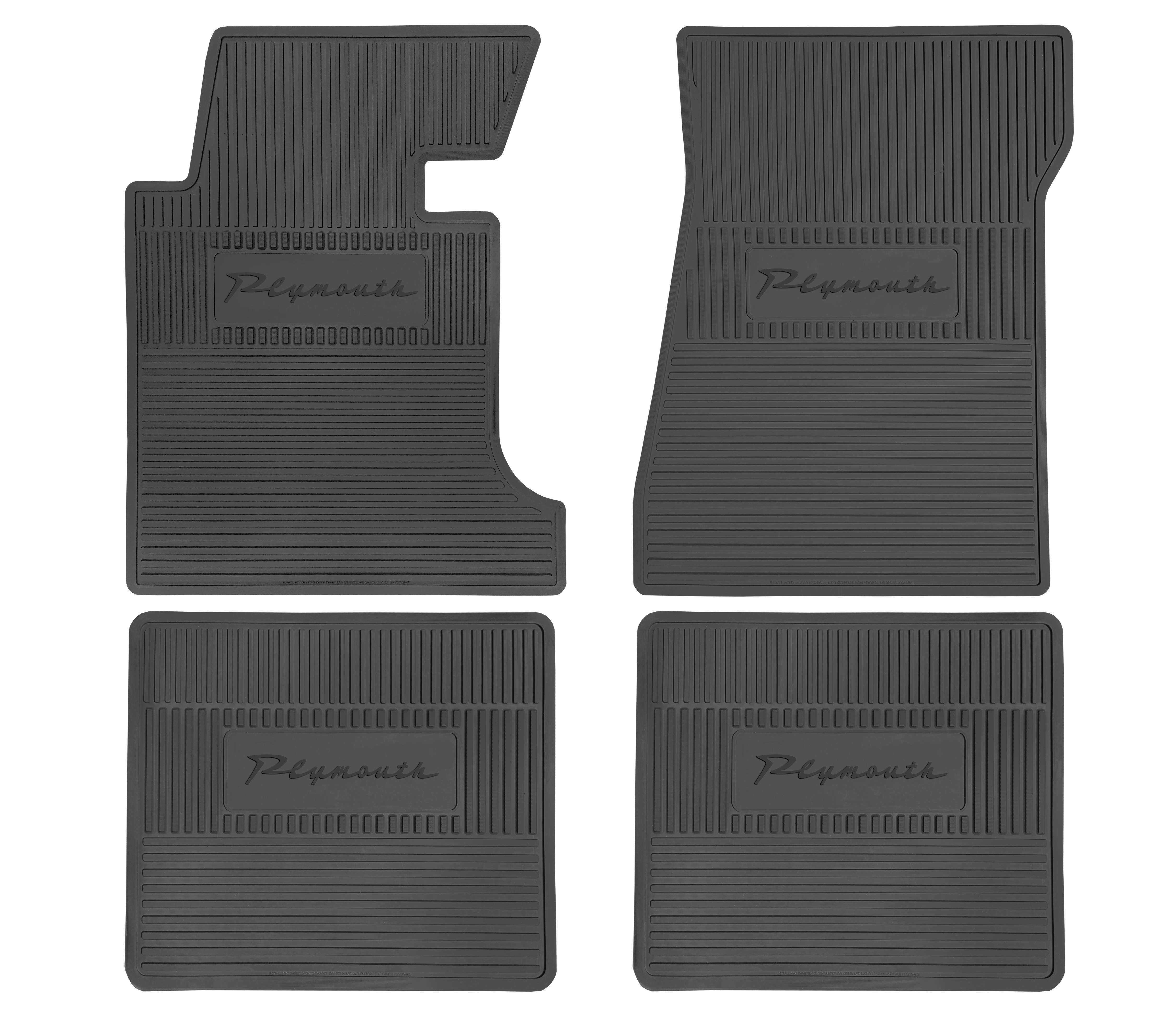 1962 Savoy B-Body Next Generation Custom Vintage Rubber Floor Mats Package