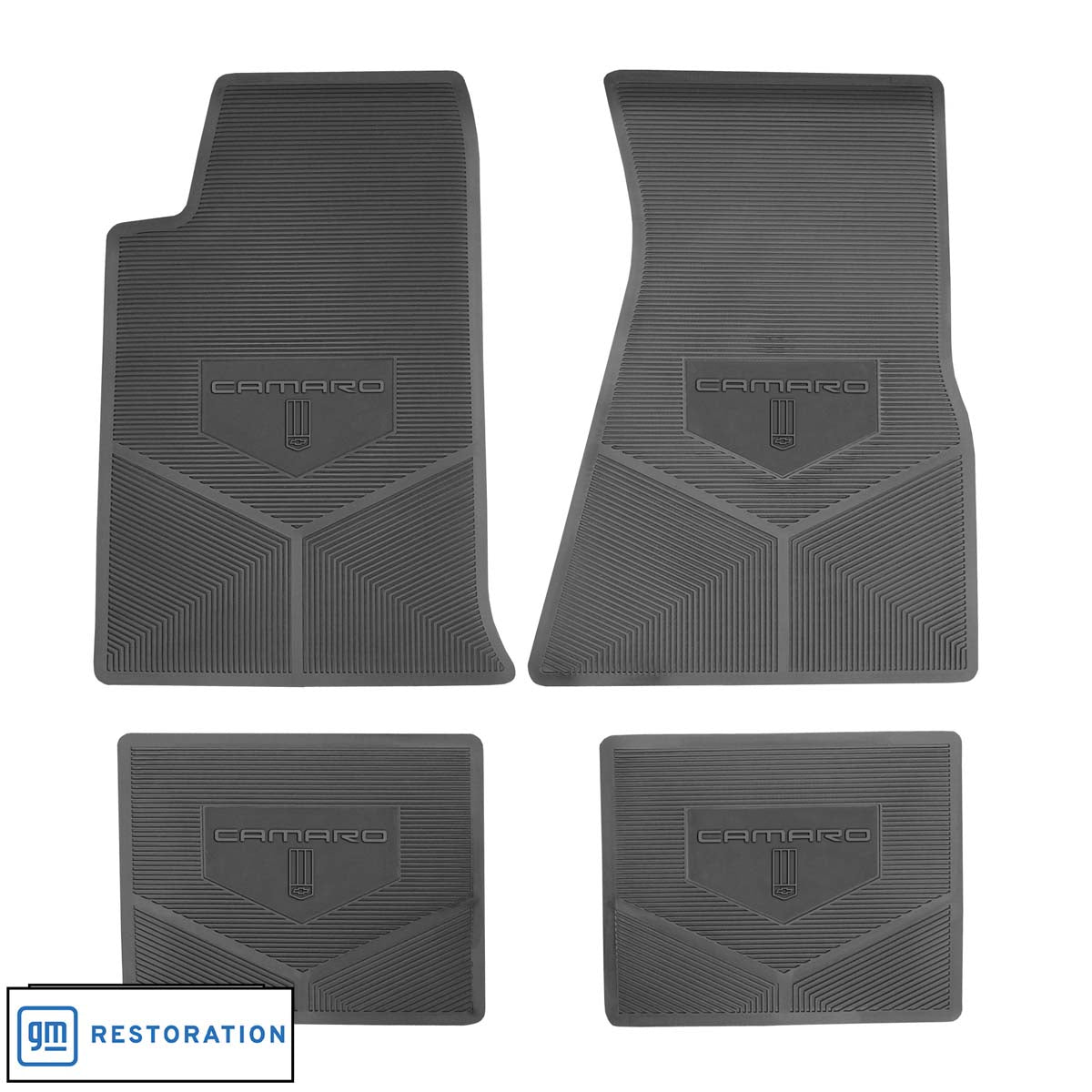 1993-2002 Chevrolet Camaro Next Generation Custom Vintage Rubber Floor Mats Package