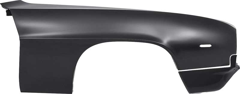 1969 Camaro Standard Right Hand (Passenger Side) Front Fender with Extension 