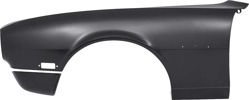 1968 Camaro Standard Left Hand (Driver Side) Front Fender with Extension 