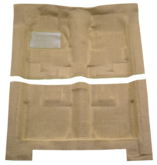 1968-1970 Plymouth Satellite 4DR Auto Loop Carpet Flooring 01 Black