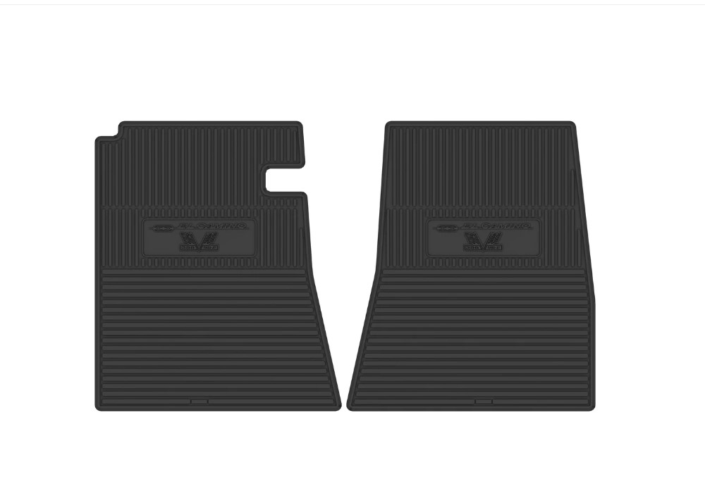 1966 Chevrolet El Camino Next Generation Custom Vintage Rubber Floor Mats Package