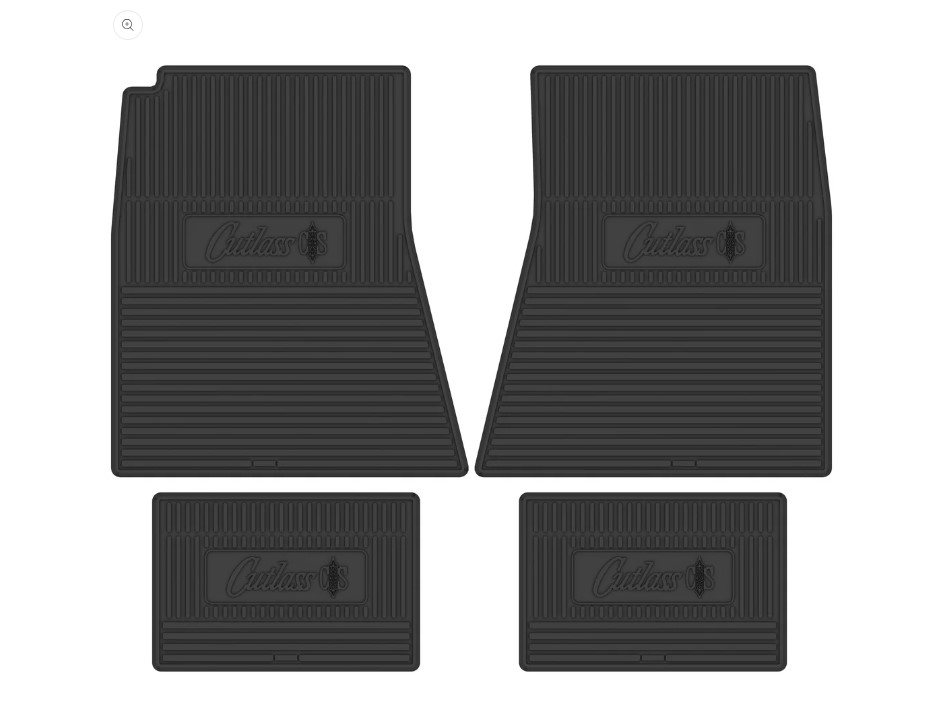 1970 Olds Cutlass Supreme Next Generation Custom Vintage Rubber Floor Mats Package