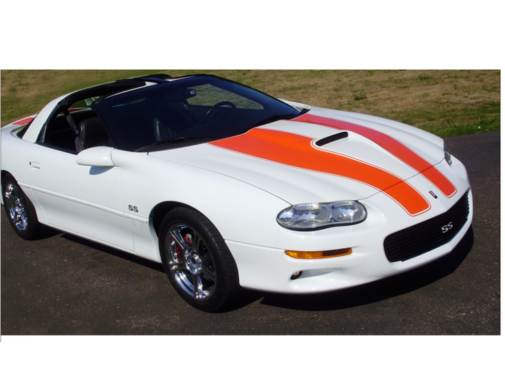 1998-02 Camaro SS Stripe Kit -COUPE or T-TOP - No Roof Stripes