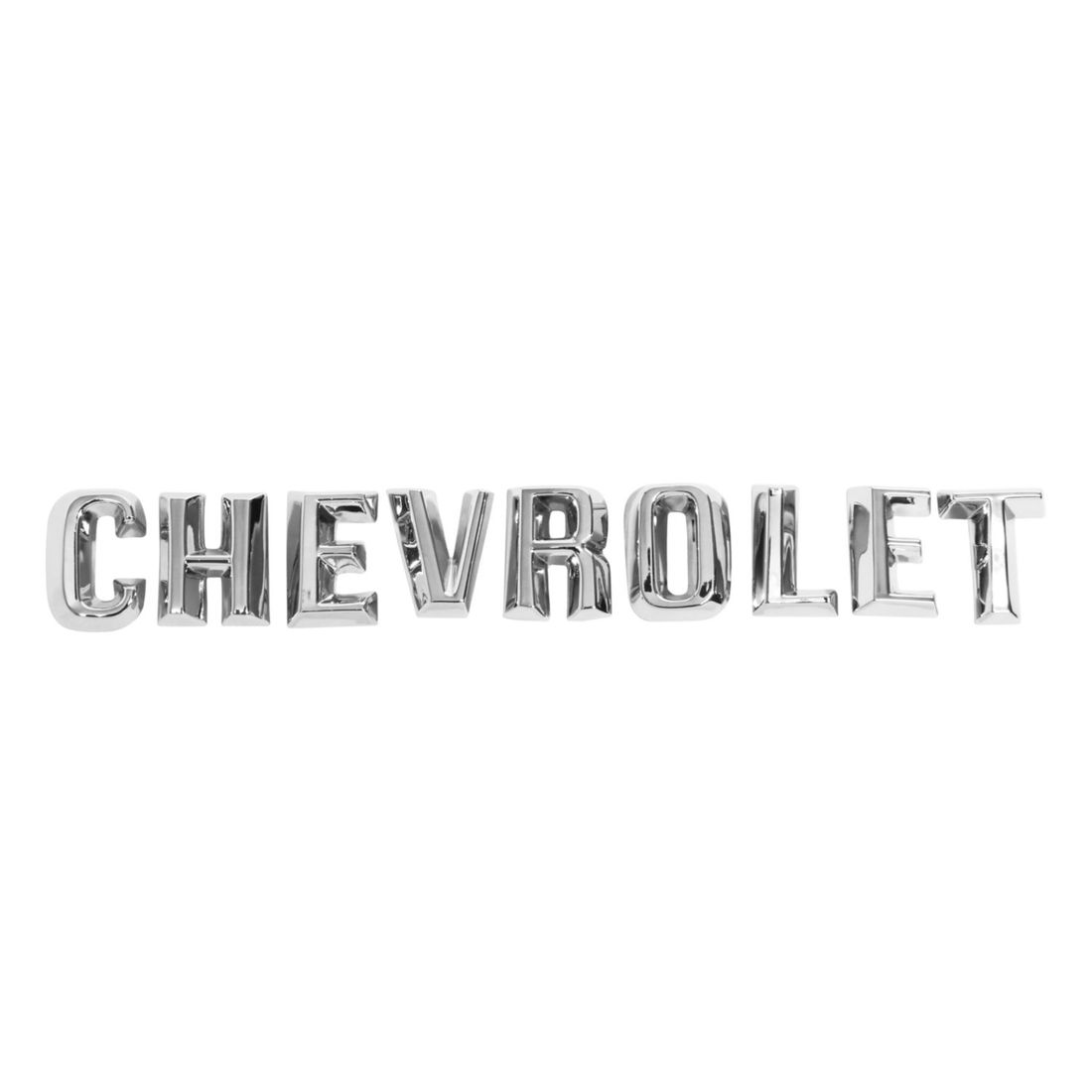 1960-1961 Full-Size Chevrolet Hood Letters, “Chevrolet”, Sold as a Set