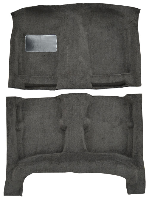 1989-1992 Geo Prizm 4DR Sedan Cutpile Carpet Flooring 801 Black