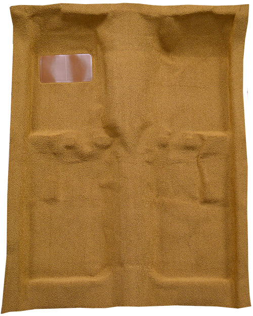 1974-1977 Mercury Comet 4DR Auto Cutpile Carpet Flooring 801 Black