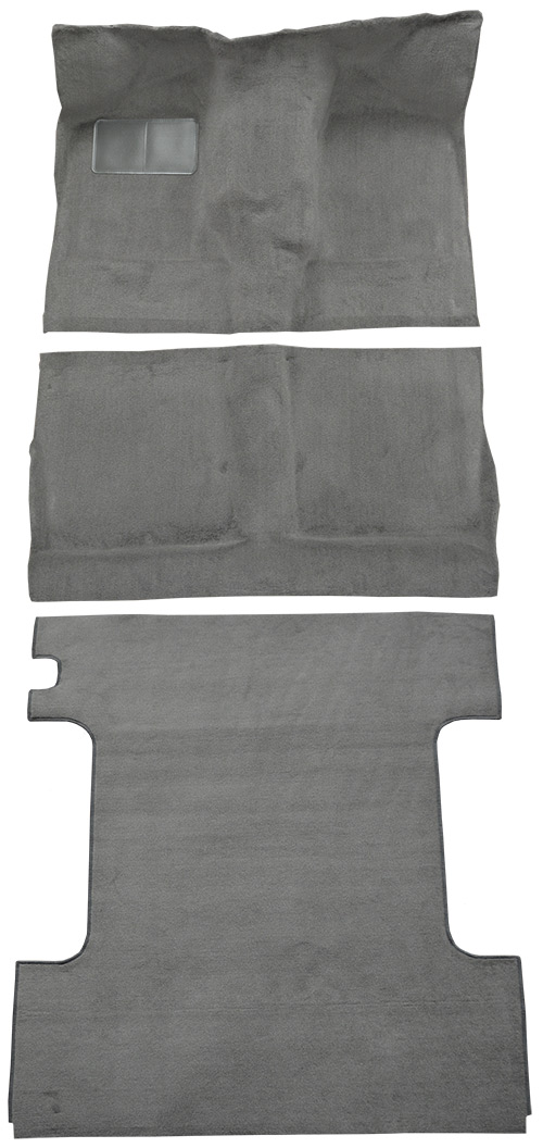 1984-1991 Isuzu Trooper 2DR Complete Cutpile Carpet Flooring 801 Black