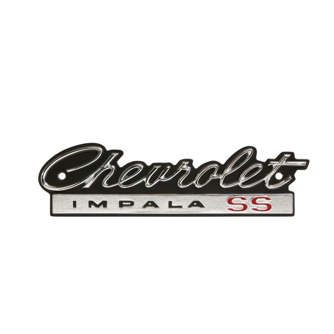 1966 Full-Size Chevrolet Grille Emblem, “Chevrolet Impala SS”, Sold as Each