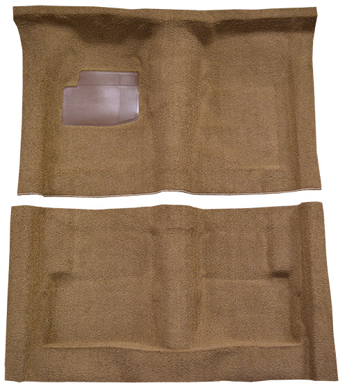 1971-1973 Plymouth Satellite 2DR Auto Loop Carpet Flooring 01 Black