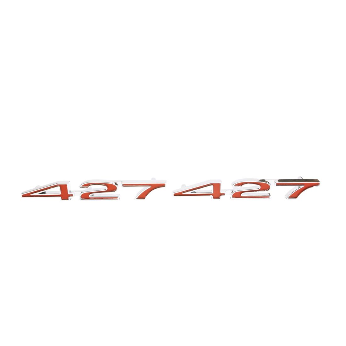 1967 Impala SS Front Fender Emblem, “427”, Sold as a Pair