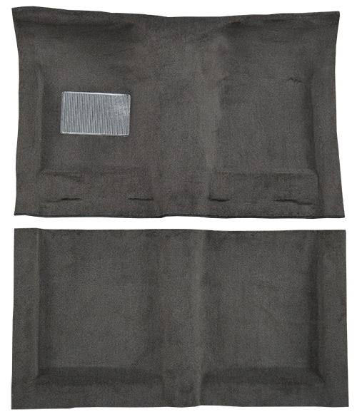 1970-1973 American Motors Ambassador 2DR Auto Cutpile Carpet Flooring 801 Black