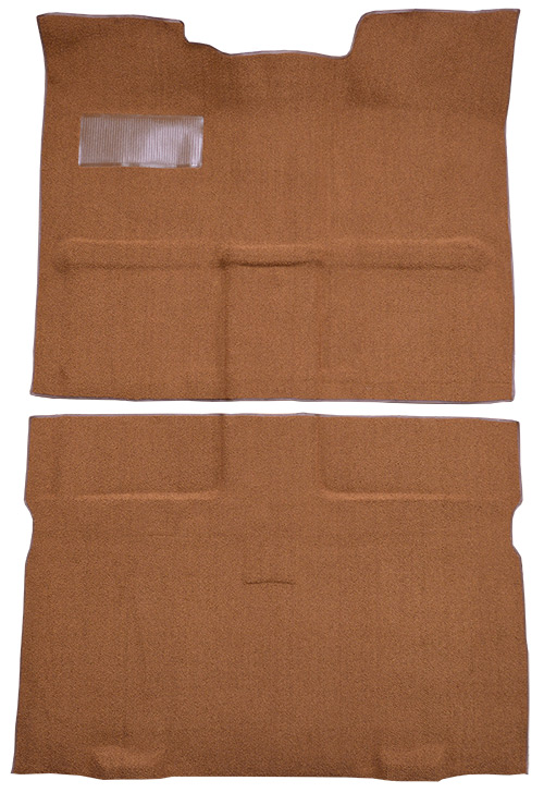 1967-1972 GMC C25/C2500 Suburban 2WD Auto/3spd Column Shift Pass Area Loop Carpet Flooring 01 Black