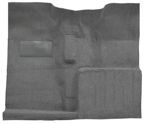 1959-1973 Jeep CJ5 Pass Area Loop Carpet Flooring 01 Black