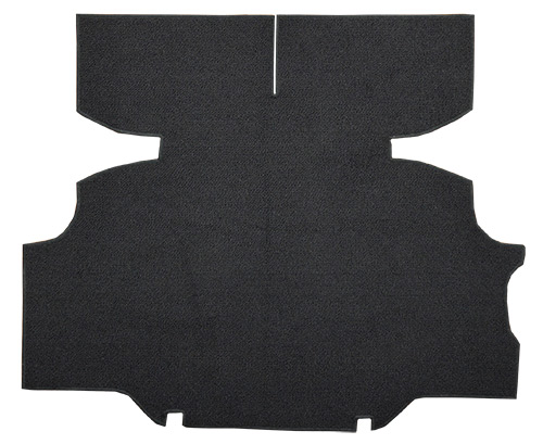 1974 Nissan 260Z Rear Cargo Area Loop Carpet Flooring 01 Black