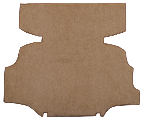 1975-1976 Nissan 280Z Rear Cargo without Wheel Wells & Shock Covers Cutpile Carpet Flooring 801 Black