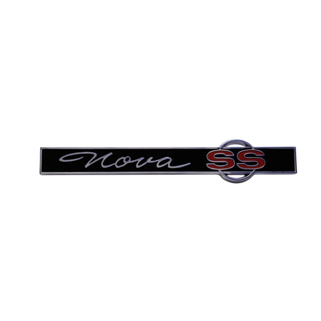 1965 Nova Trunk Lid Emblem, “Nova SS”, Sold as Each