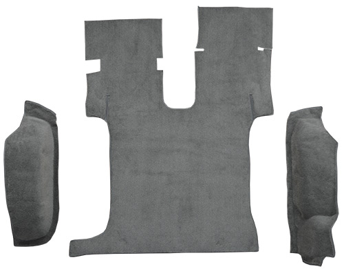 1986-1995 Suzuki Samurai Cargo Area w/o Roll Bar Cutout Cutpile Carpet Flooring 801 Black