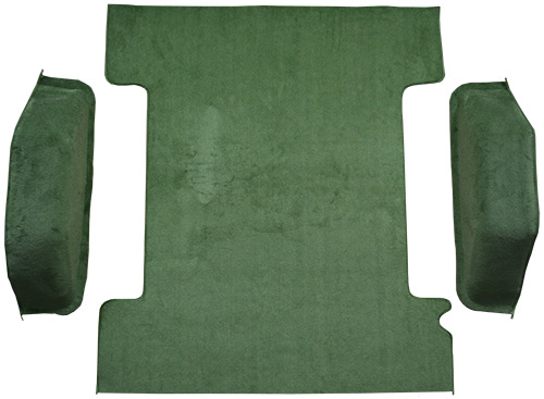 1975-1977 Chevrolet K5 Blazer Cargo Area Cutpile Carpet Flooring 801 Black