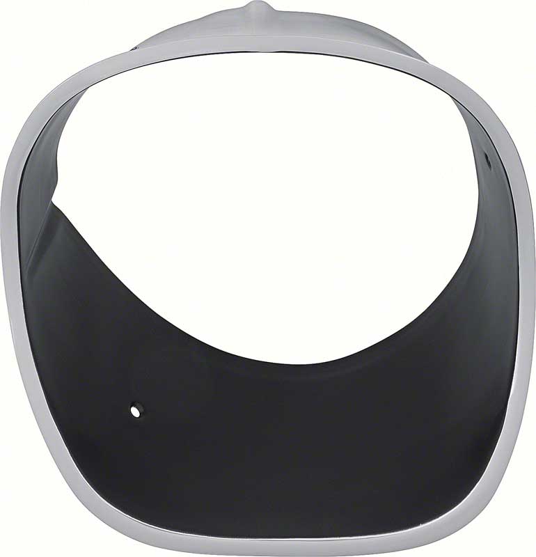 1974-77 Camaro Z28 Right Hand (Passenger Side) Headlamp Bezel with Black Finish 