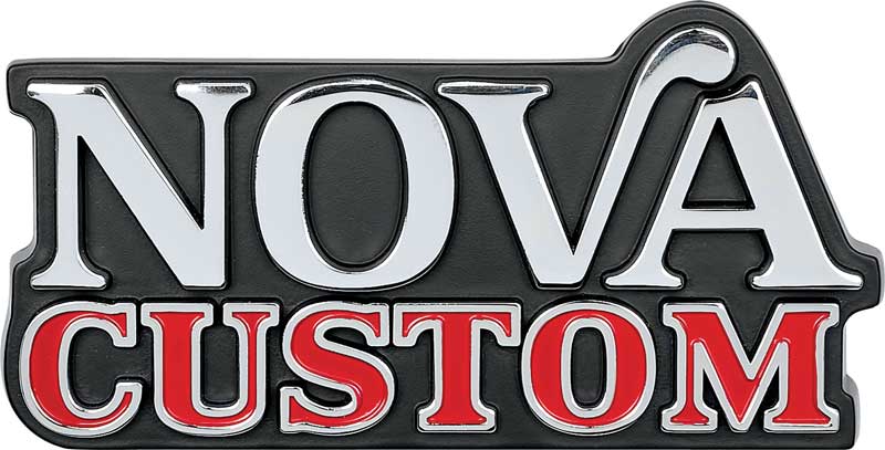 1975 "Nova Custom" Grill Emblem 