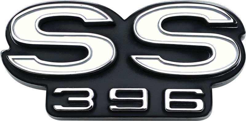 1968 CHEVELLE"SS 396" GRILL EMBLEM 