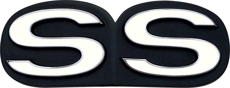 1970-72 Nova "SS" Grill Emblem 