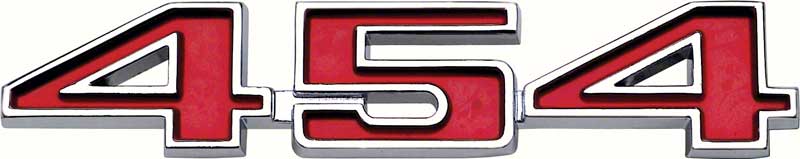 1970-74 Chevelle - "454" Fender Emblem 