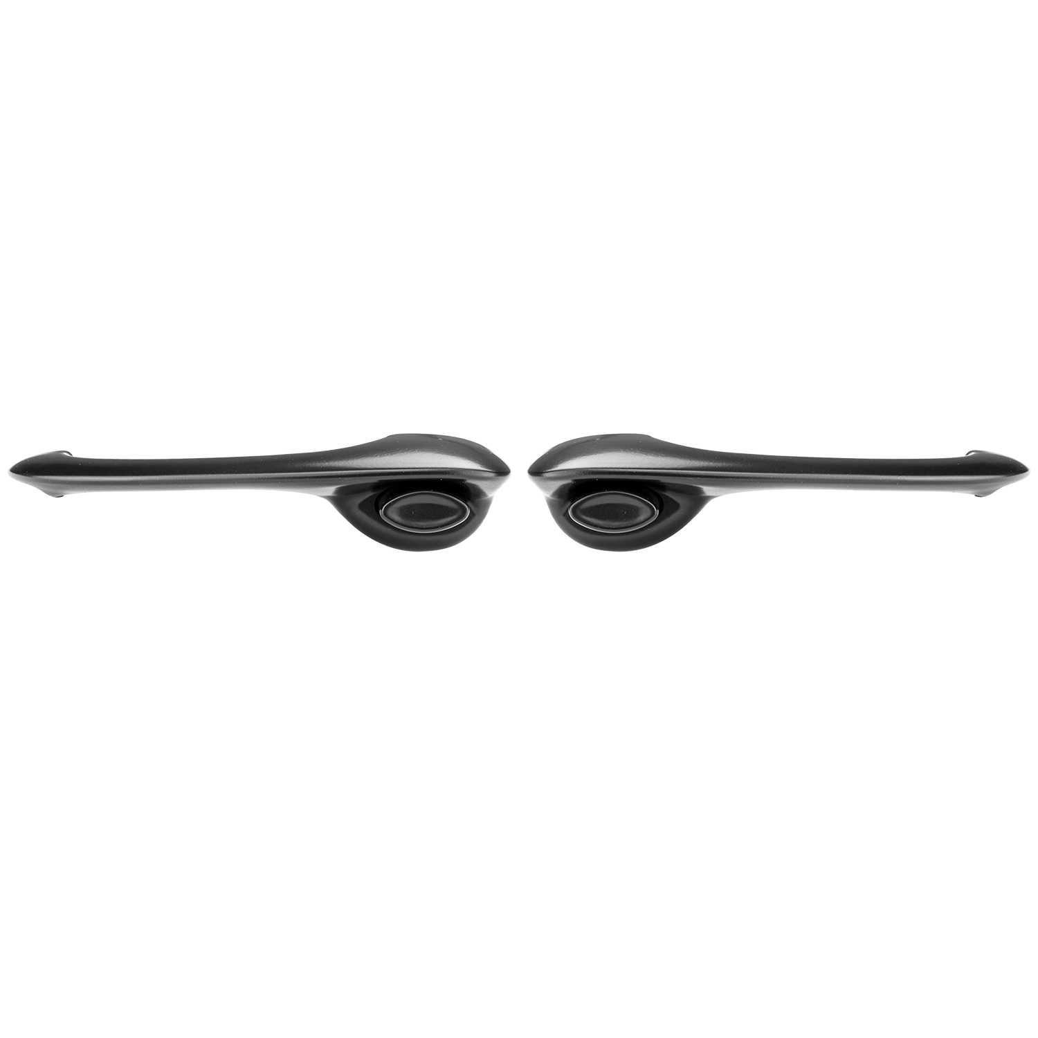 1964-1965 Chevelle Outside Front Door Handles - Black. Sold as a Pair