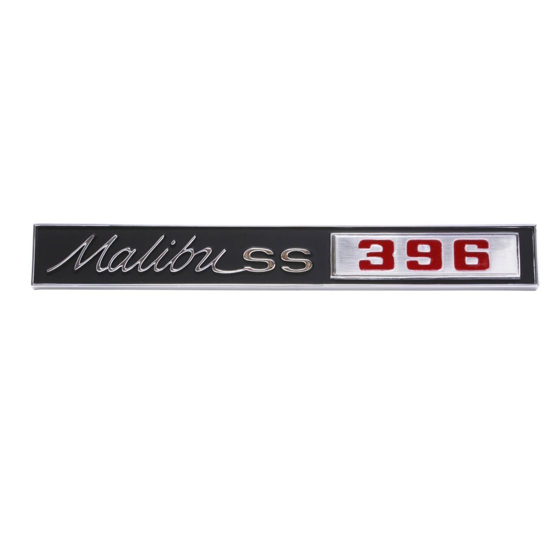 1965 Chevelle Z-16 Trunk Emblem, “Malibu SS 396”, Sold as Each