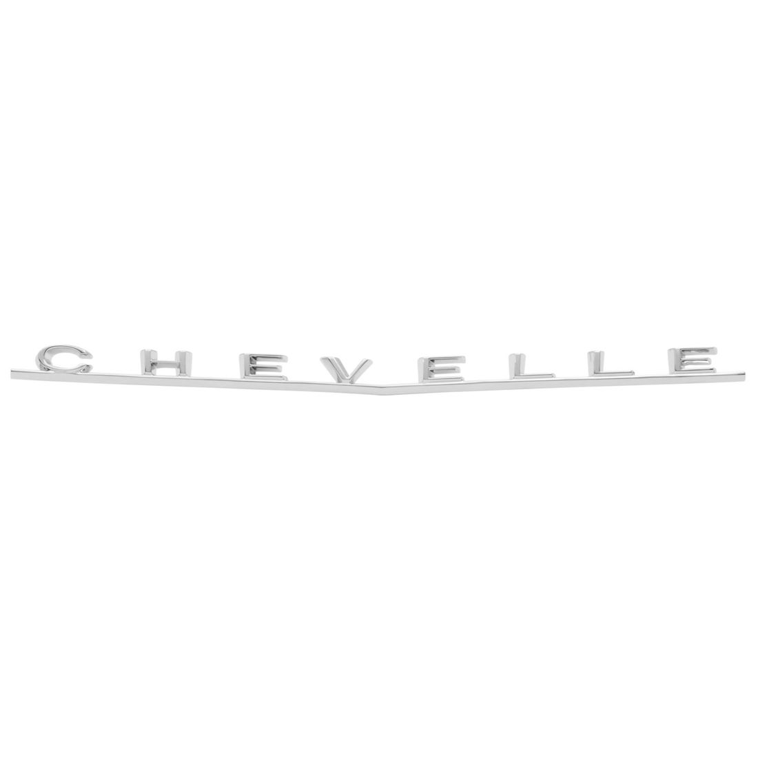 1966 Chevelle Trunk Emblem, Malibu, “Chevelle”, Sold as Each