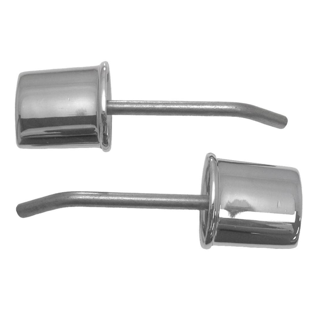 1968-1969 Chevelle Front Door Handle Push Button Assembly. Sold as a Pair