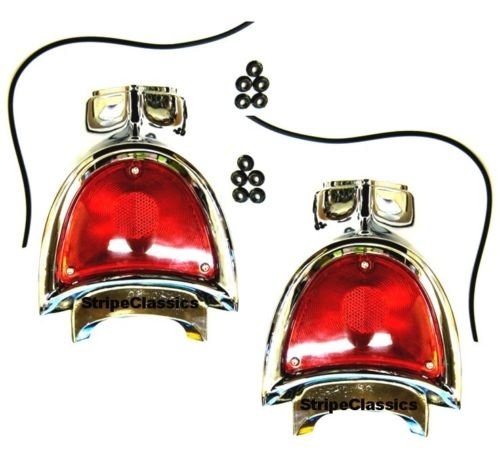 1957 Chevy Chevrolet Bel Air 150 210 Rear Tail Light Tail Lamp Assembly 