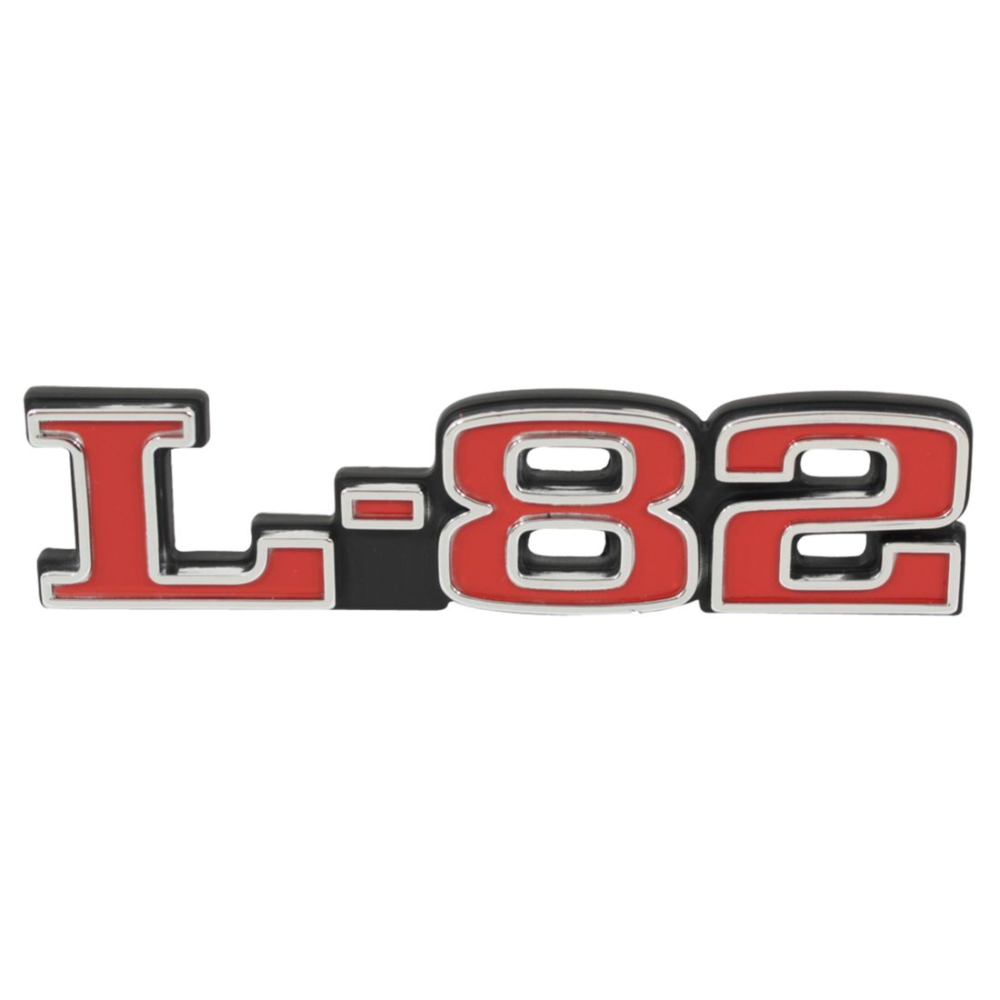 1975-1979 Corvette Hood Emblem, “L-82”, Sold as a Pair