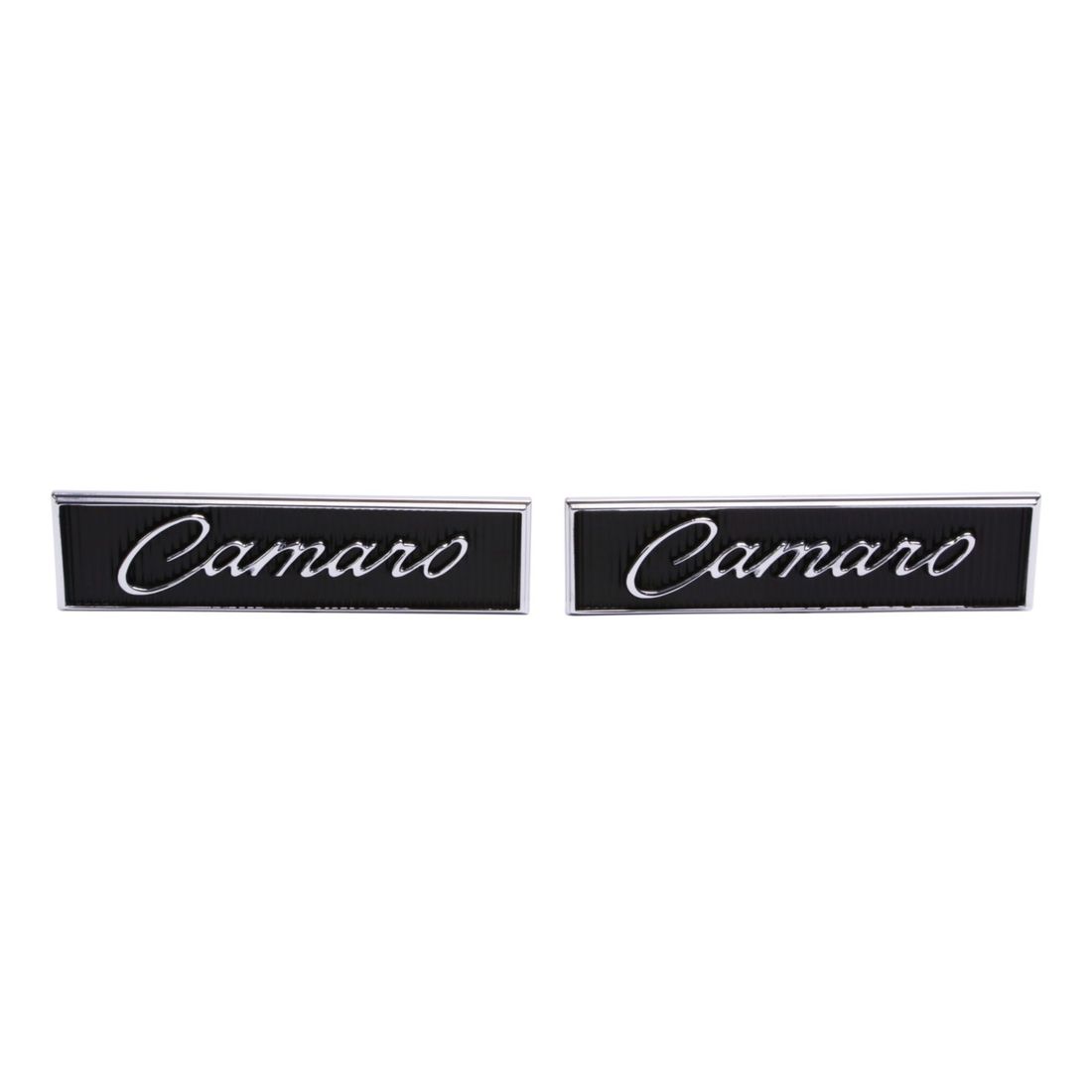 1968-1969 Camaro Door Panel Emblem; Sold as a Pair