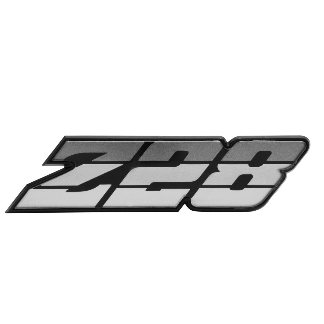 1980-1981 Camaro Grille Emblem, “Z-28”, Silver, Sold as Each