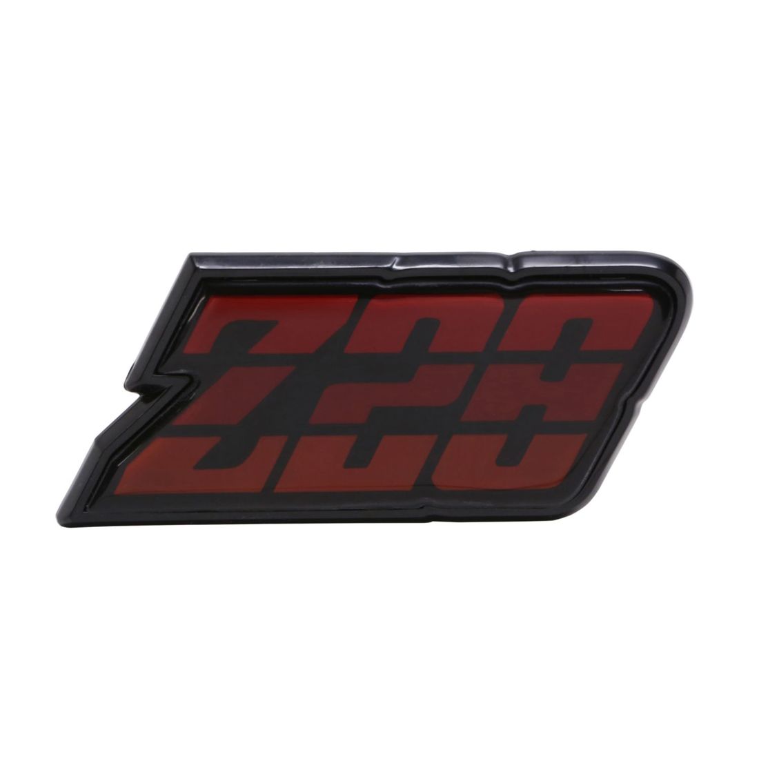 1980-1981 Camaro Fuel Door Emblem, “Z-28”, Red, Sold as Each