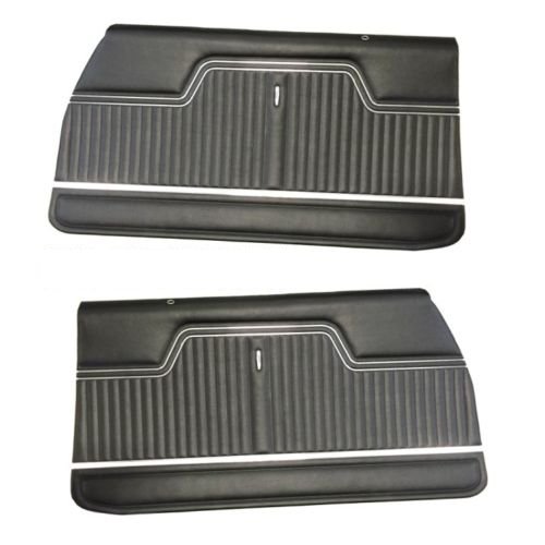 1970-1972 Chevy Chevelle Front Doors & Rear Quarter Trim Panels