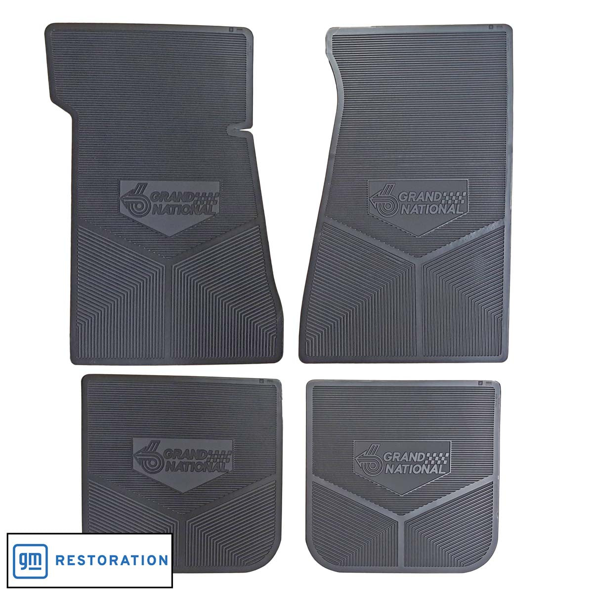 1984-1987 Grand National Next Generation Custom Vintage Rubber Floor Mats Package