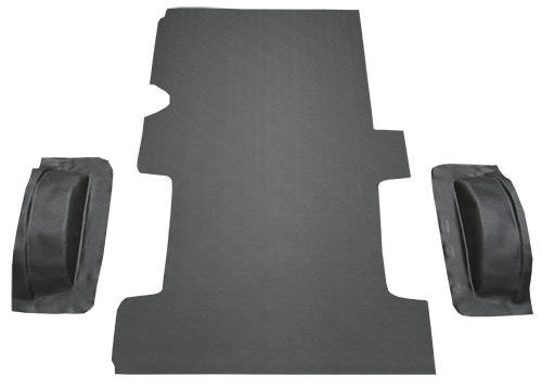 1999-2014 Ford E-350 Super Duty Reg Van Fits Gas or Diesel Cargo Area Vinyl Carpet Flooring #16 Black