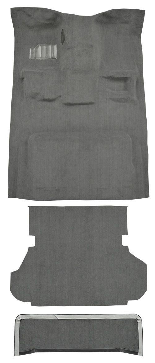 1998-2007 Toyota Land Cruiser Complete Cutpile Carpet Flooring 801 Black