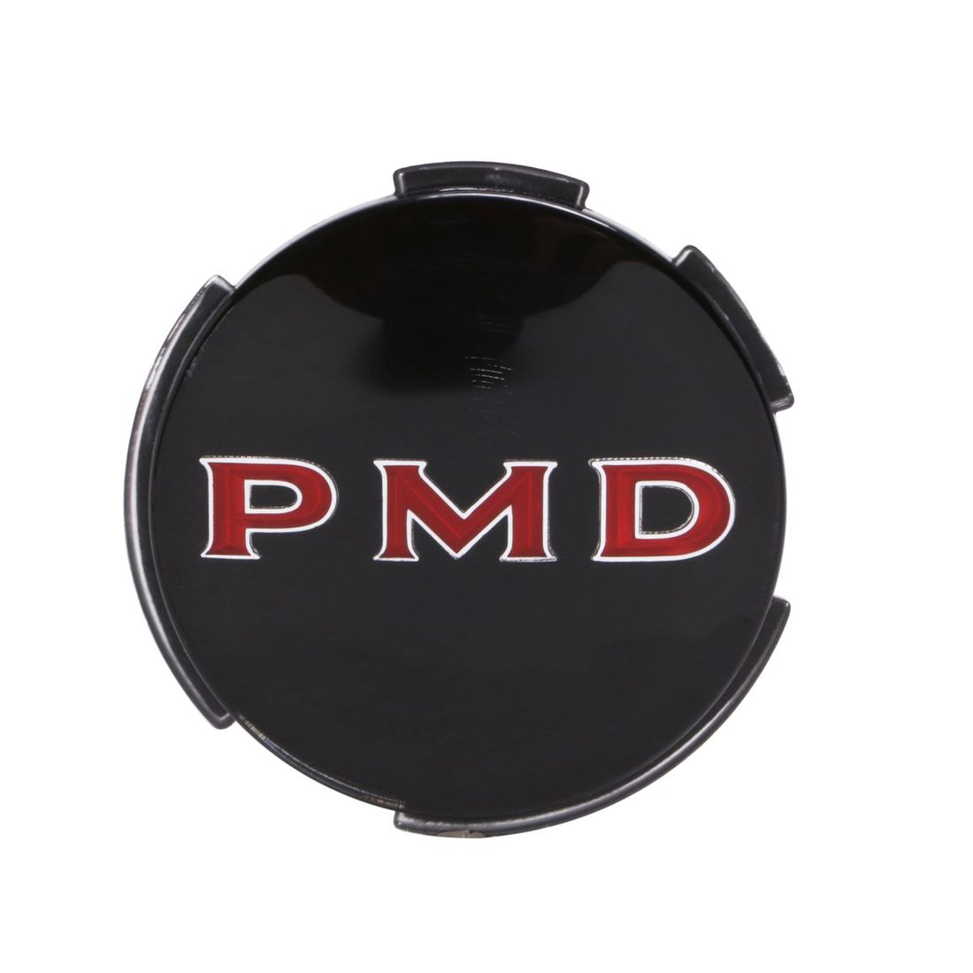 Pontiac Wheel Cover 2-3/4” Diameter W/Black Background "PMD" Emblem, Each