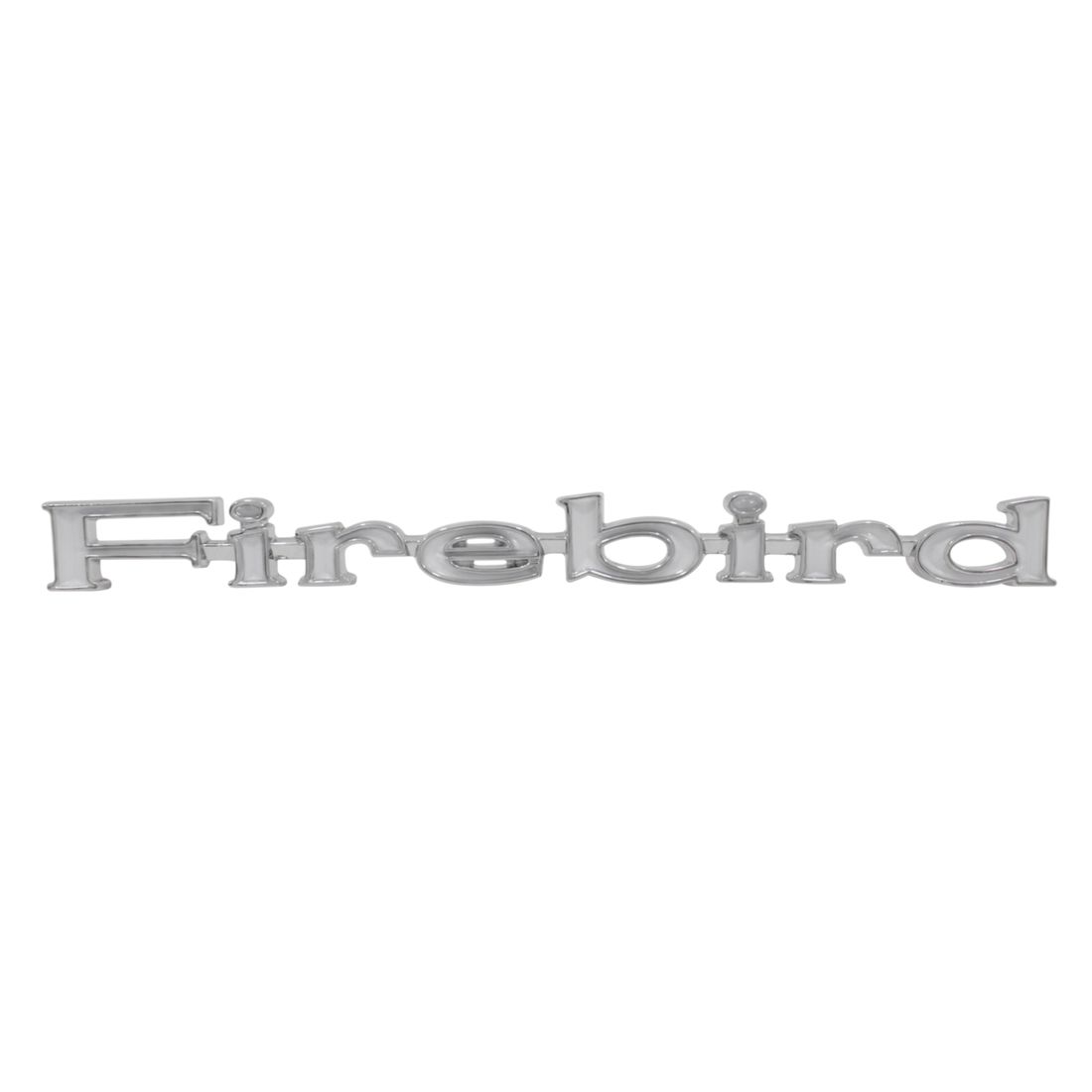 1967-1968 Firebird Front Fender Emblem, “Firebird”, Sold as a Pair