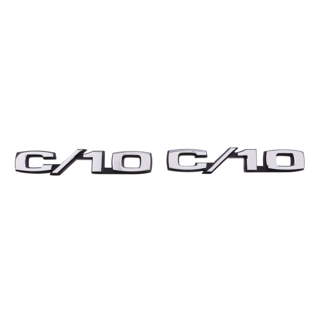 1969-1970 Chevrolet and GMC Truck Front Fender Emblem, “C/10”, Sold as a Pair