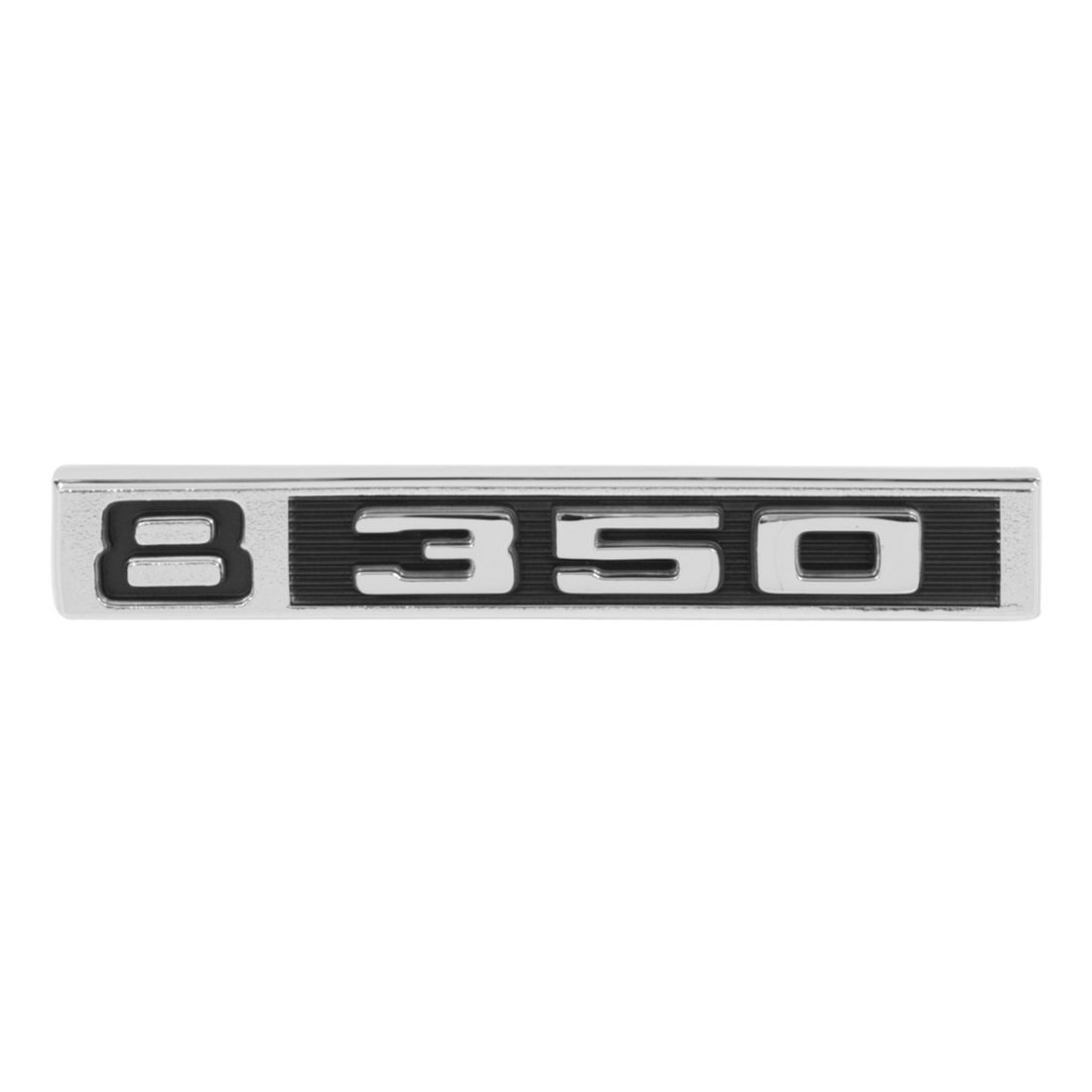 1969-1972 Chevrolet and GMC Truck Front Fender Emblem, “8 350”, Sold as a Pair