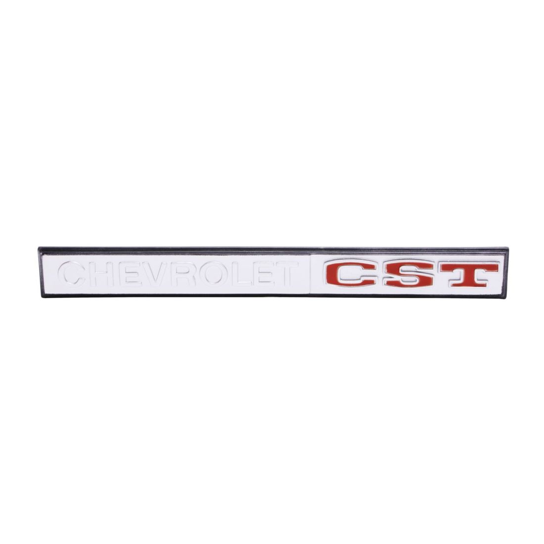 1969-1970 Chevrolet and GMC Truck Glove Box Door Emblem, “Chevrolet CST”, Each