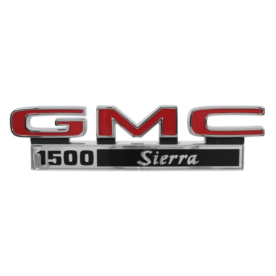 1971-1972 GMC Truck Front Fender Emblem, “GMC 1500 Sierra”, Sold as a Pair