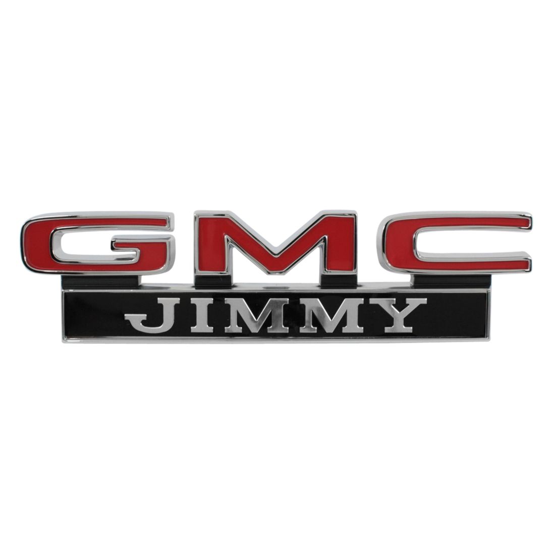 1971-1972 GMC Truck Front Fender Emblem, “GMC Jimmy”, Sold as a Pair