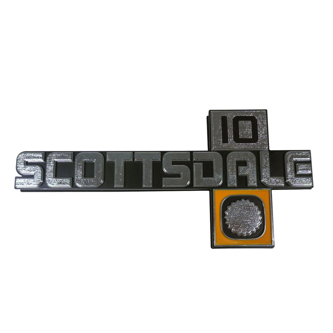 1981-1988 Chevrolet Scottsdale 10 Fender Emblems, Sold as a Pair