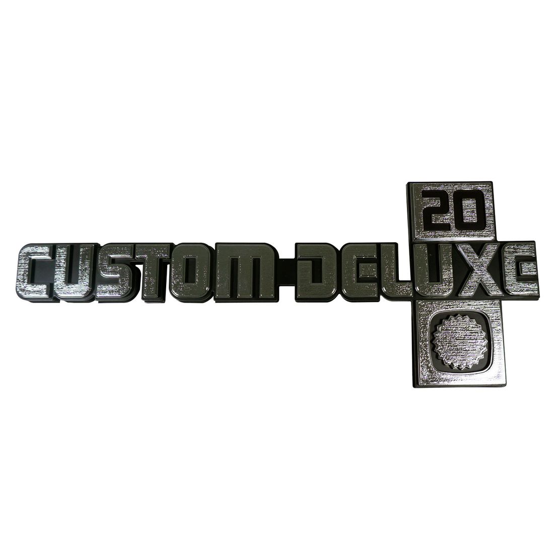 1981-1988 Chevrolet Custom-Deluxe 20 Fender Emblems, Sold as a Pair